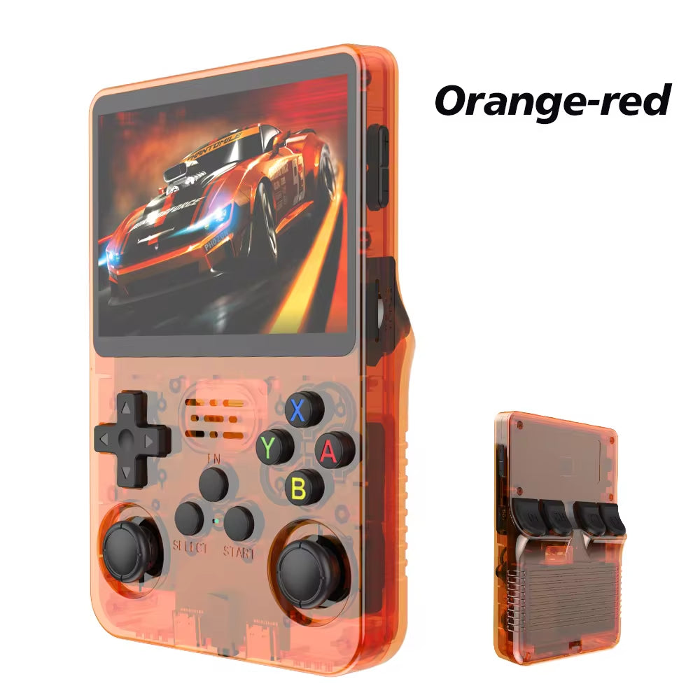 R36S Retro Handheld Game Console – 3.5" IPS Screen, Linux OS, 64GB of Classic Games