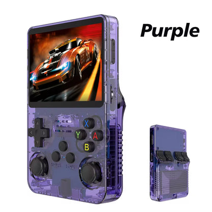 R36S Retro Handheld Game Console – 3.5" IPS Screen, Linux OS, 64GB of Classic Games