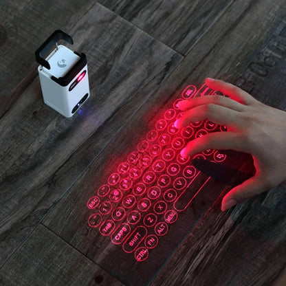 Bluetooth Virtual Laser Keyboard & Mouse – Wireless Touch Projector for Phone, Laptop, and Tablet