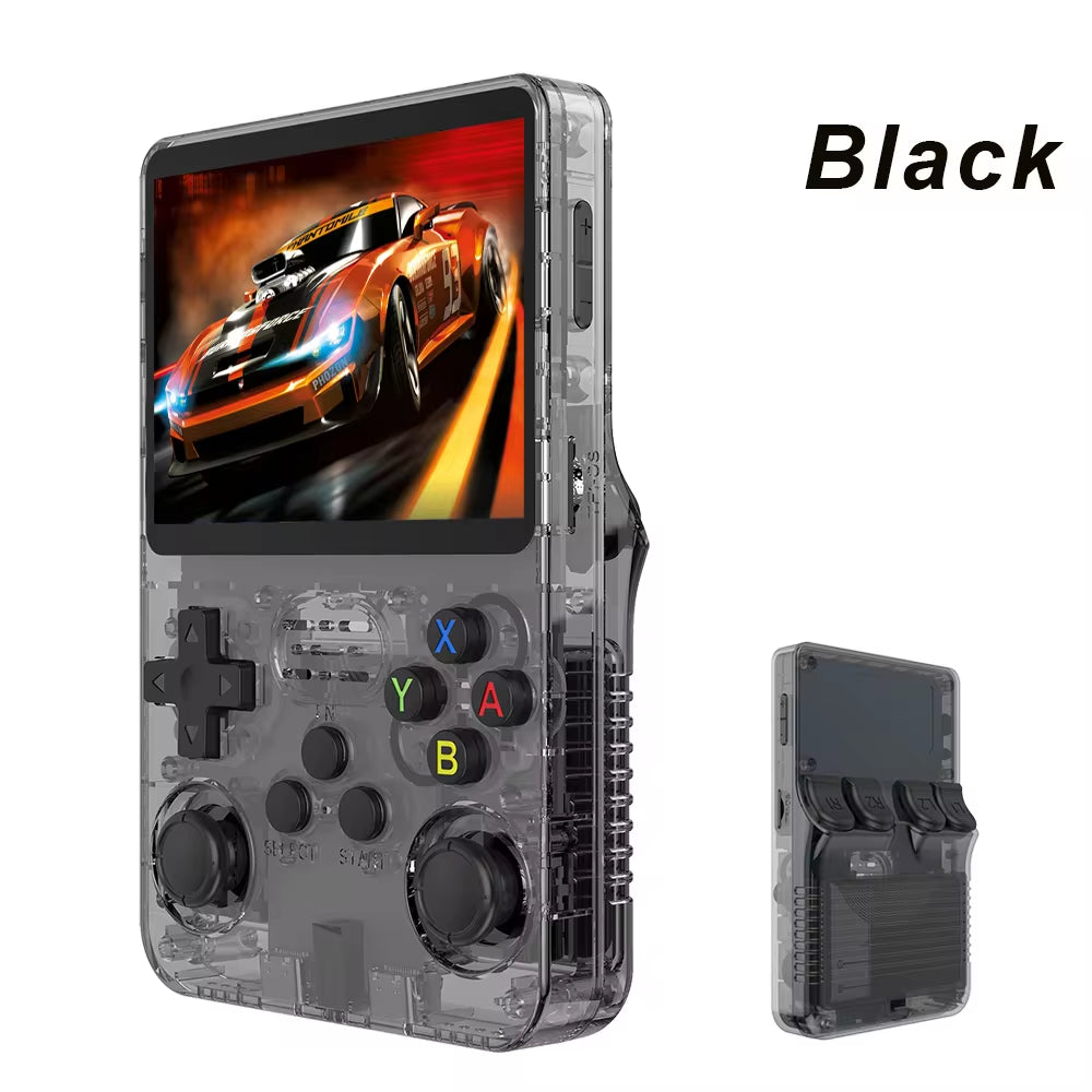 R36S Retro Handheld Game Console – 3.5" IPS Screen, Linux OS, 64GB of Classic Games