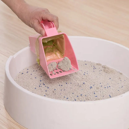 Cat Litter Scoop with Waste Bags – Easy Clean Sifter System